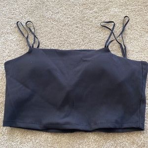 Buffbunny crop top with build in top